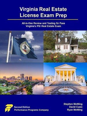 cover image of Virginia Real Estate License Exam Prep
